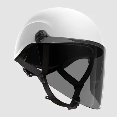 Motosiklet kaskı (dəbilqə) — Motorcycle Helmets, Safety Helmets - haoyuebai-hd-sun-protection-long-mirror