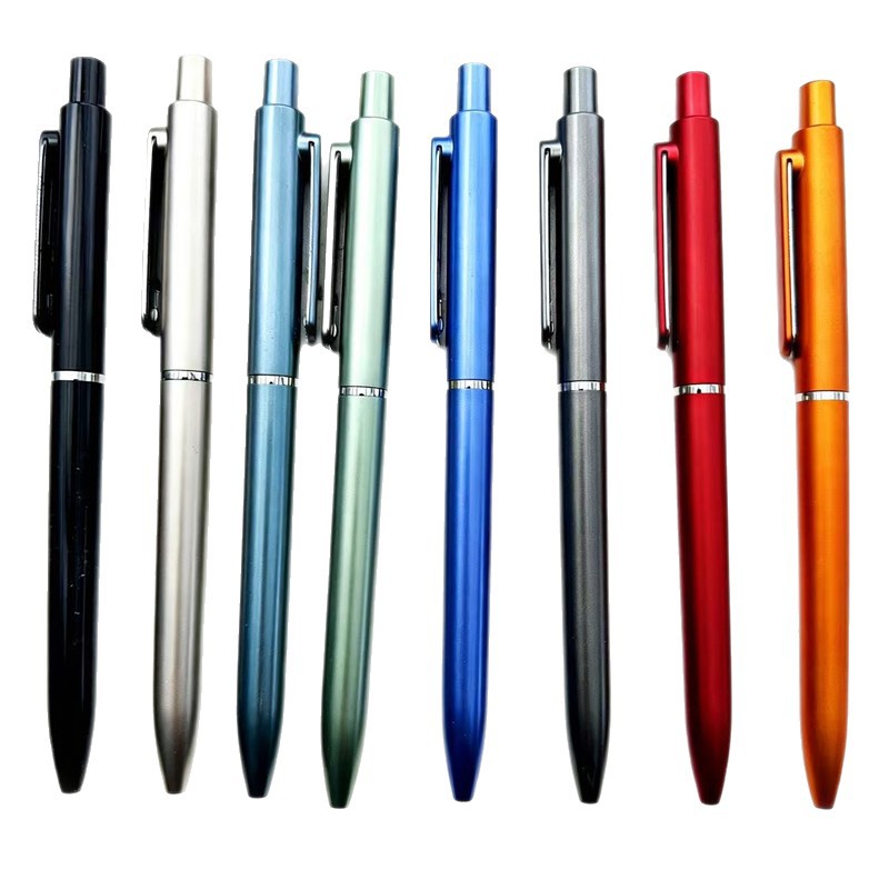 Empresas spot publicidad de alto valor facial pluma comercial pluma de firma personalizada logotipo de pincel de estudiantes pluma neutra al por mayor