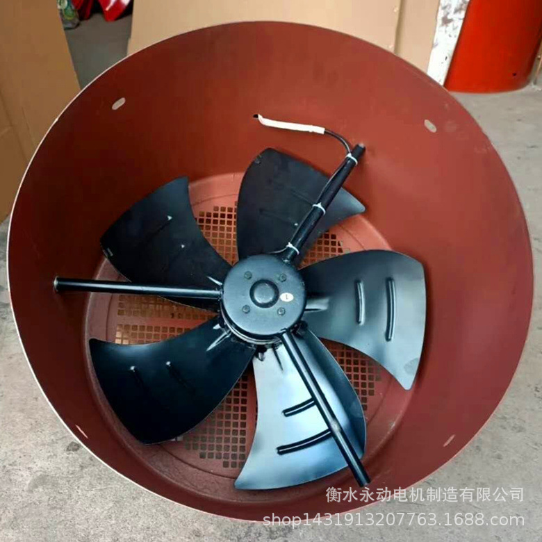 YV2F变频电机用通风机 G280A 370W 380V 50HZ IP55 变频电机风机