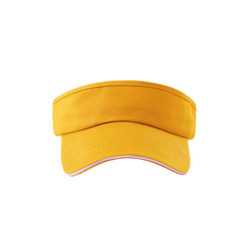 Sombrero de sol superior vacío sombrero de publicidad deportiva impreso logotipo bordado edificio de Grupo viajes ciclismo Juegos Deportivos sombrero de sol