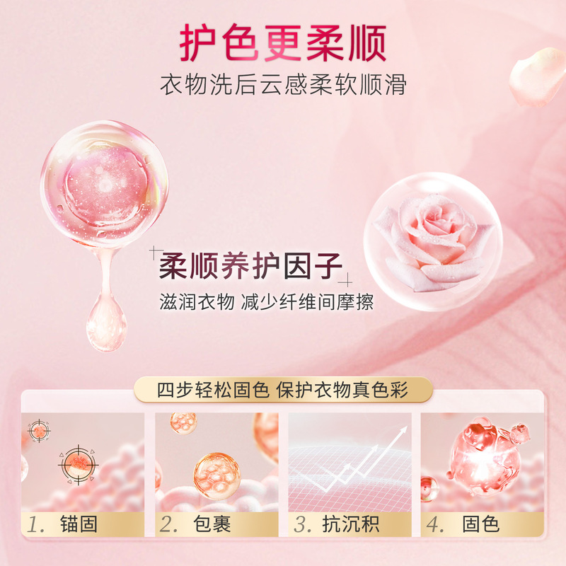【天然玫瑰】蔬果园维多利亚女王天然玫瑰香氛4D洗衣凝珠|undefined