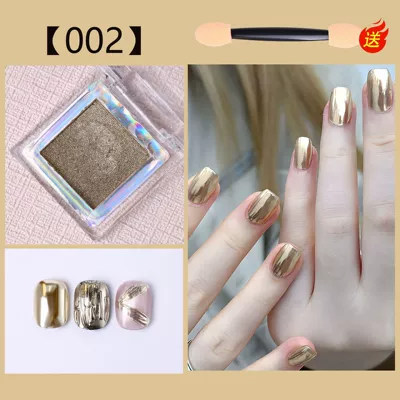 New Nail Art Metallic Solid Dırnaq bəzəkləri - magic-mirror-powder-02