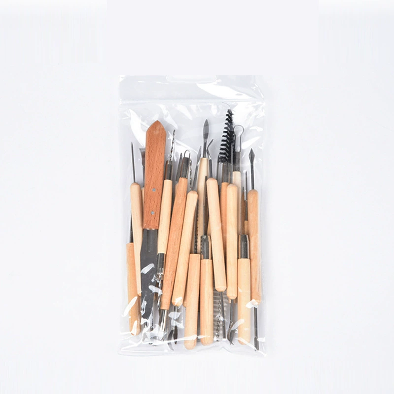 Water flow meteor pottery Clay plastic tools 11 piece set 22 piece set sculpture tools ceramic tools texture brush tool set