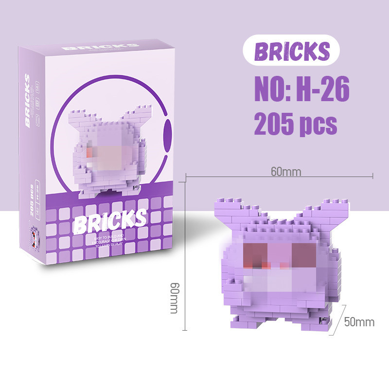 Animation IP micropartículas bloques de construcción rompecabezas piezas de regalo de juguetes DIY bloques de construcción mayoristas nacionales
