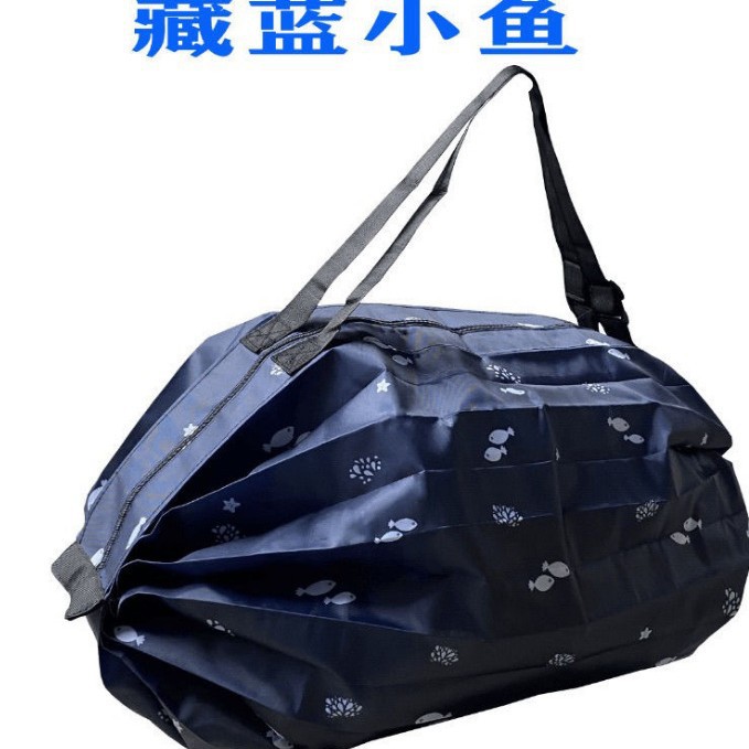 Estilo coreano ligero de gran capacidad de compras en el supermercado bolsa de almacenamiento rápido portátil órgano plegable bolsa de compras