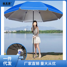大雨伞摆摊用的雨伞太阳伞大号商用遮阳伞户外折叠圆落地印刷厂家
