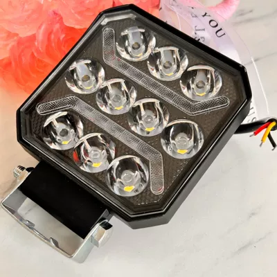 Motuoche – Motorcycle headlights, headlights Curved Square Lamp