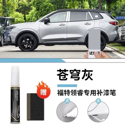 Lingrui Touch-Up Pen Jiangling: Car wax - ford-elite-sky-gray-touch-up-paint-pen-matte-paper