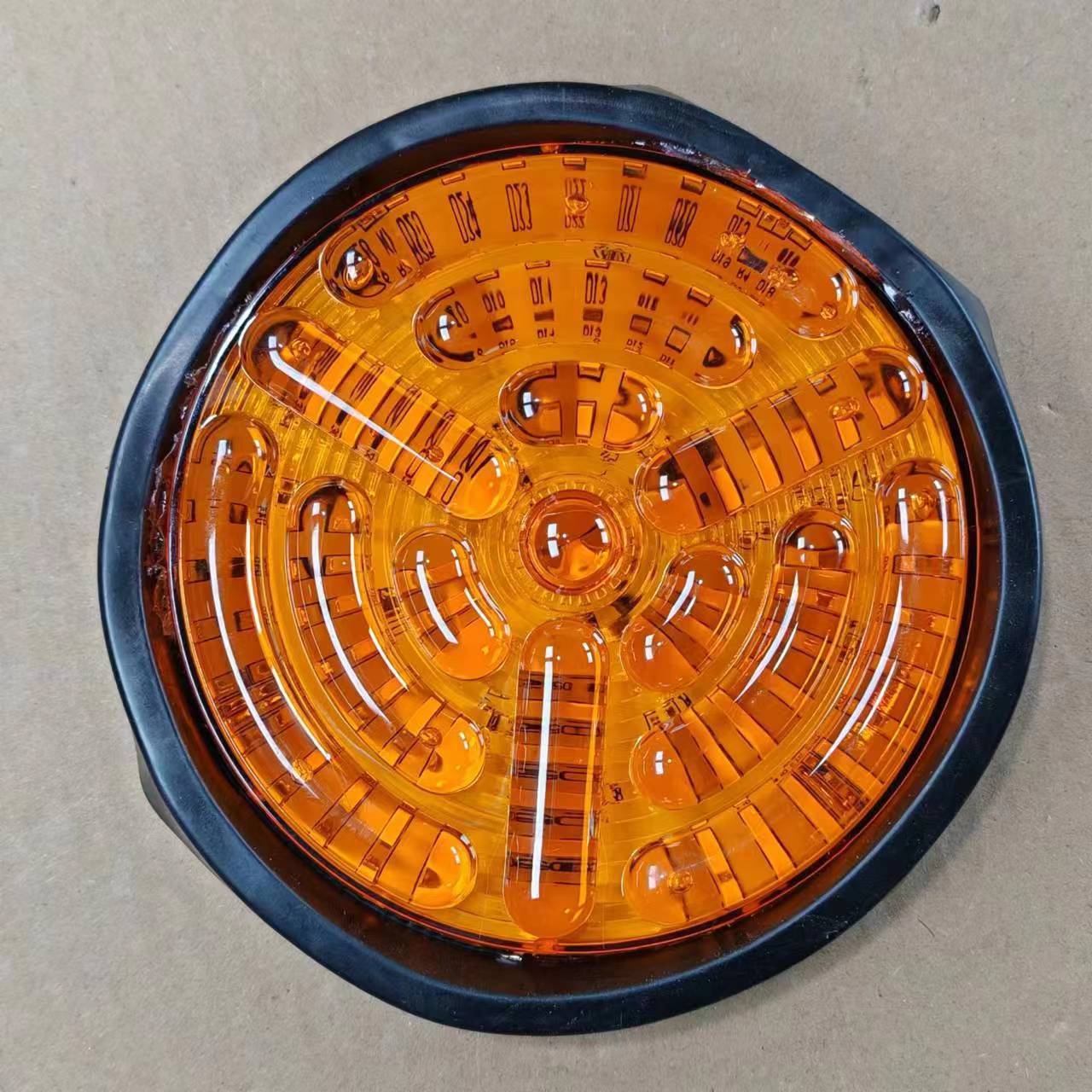 24V truck 5inch rubber light LED trailer tail light CIMC large truck brake light driving light reverse turn signal