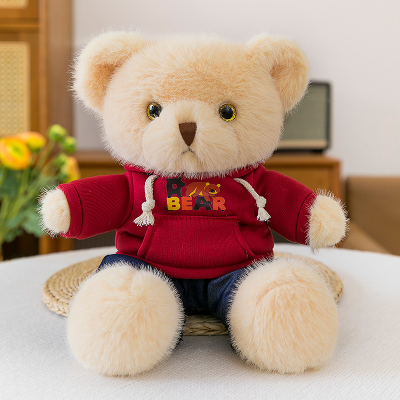 O'Connell chaqueta Teddy Bear muñeca muñeca de peluche muñeca de agarración regalo de cumpleaños para amigos