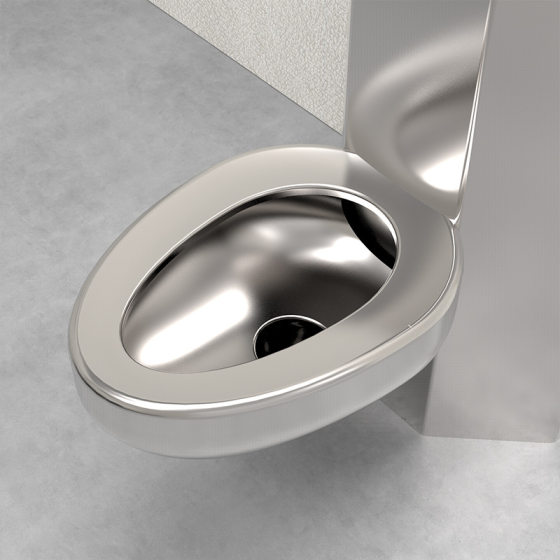 Customized one-piece toilet wash basin 304 stainless steel prison toilet integrated wash basin toilet
