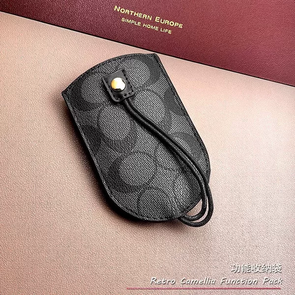 Key Bag, Fashionable and Simple, New Style for Men and Women, Multifunctional Key Bag, Fashionable Retro Car Remote Control Storage Bag