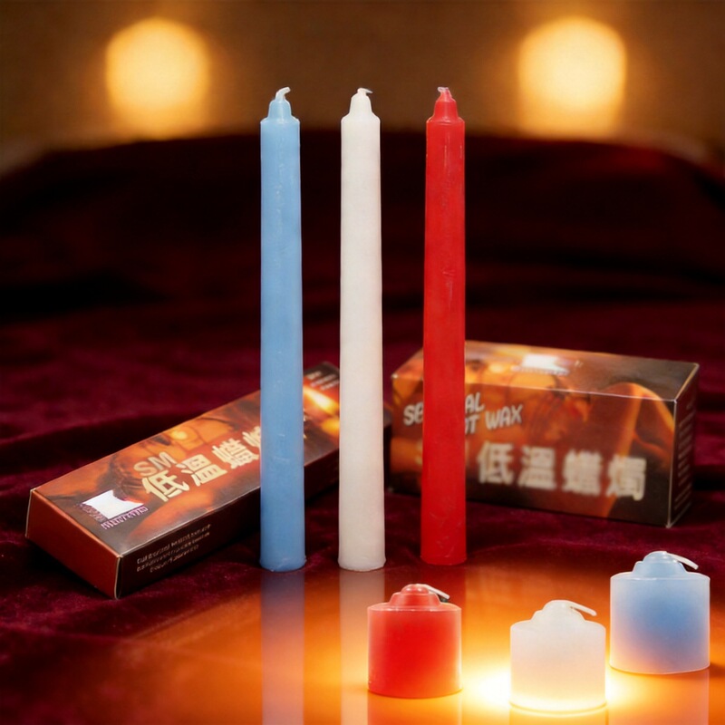 Sm Dripping Wax Sexy Dharchen Low-Temperature Candles Long 3-Pack Blue, White and Red Three-Color Candles Alternative Toy Scented Candles Sm Dripping Wax Sexy Dharchen Low-Temperature Candles Long 3-Pack Blue, White and Red Three-Color Candles Alternative Toy Scented Candles