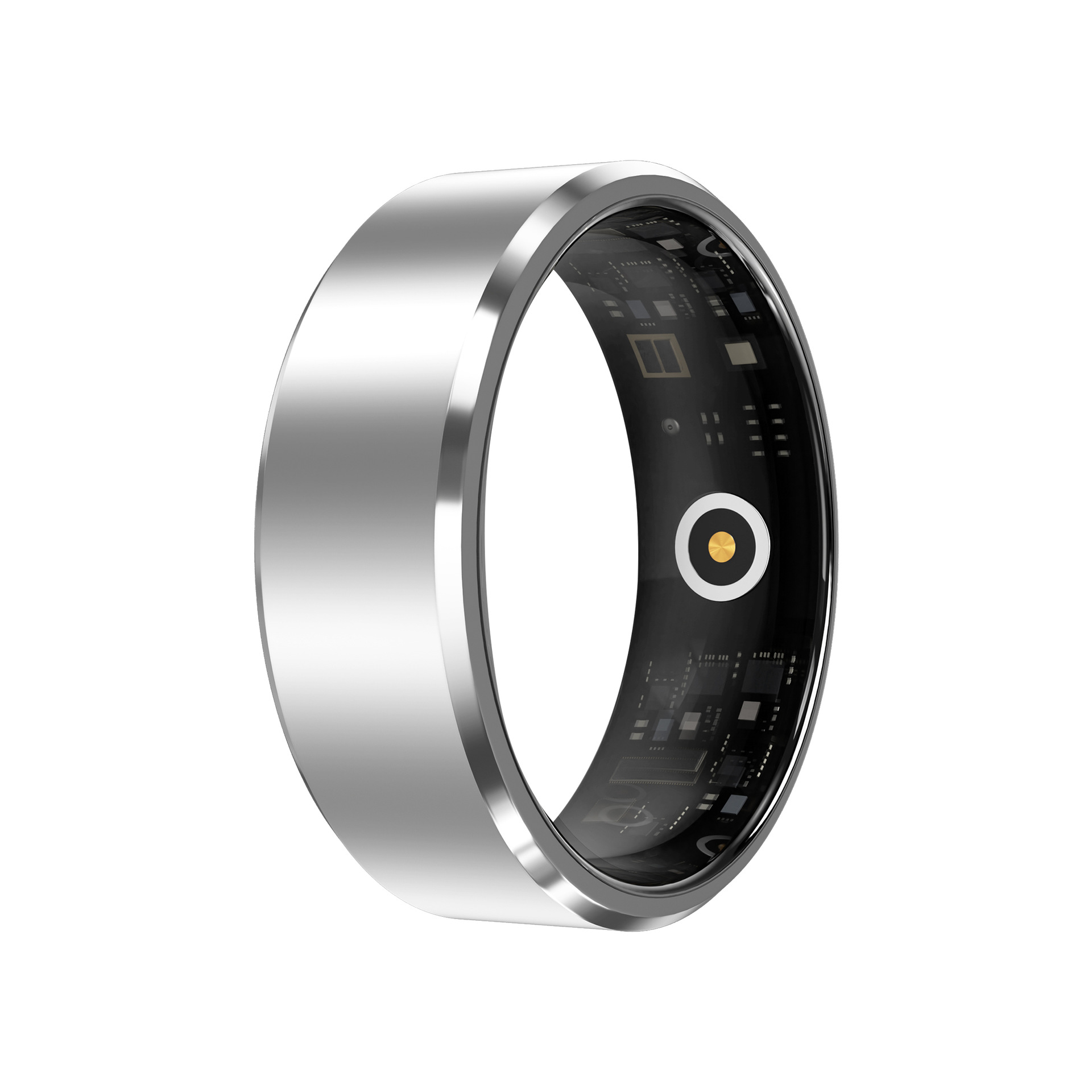 S2 Smart-Ring mit Herzfrequenzalarm, Blutsauerstoffmessung, Sport- und Schlafüberwachung, kompatibel mit TK Cross-Border Exklusiv_voghion.com