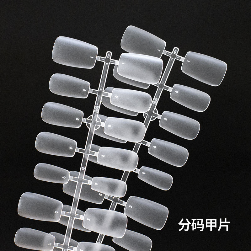 Shangmei Wearable Nail Extensions Ultra-Thin Seamless Size-Coded Short and Medium-Length Nail Stickers Cross-Border Nail