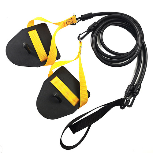 Multifunctional Resistance Band Land Swimming Training Arm Trainer Elastic Band Freestyle Stroke Hand Paddle Resistance Band Wholesale