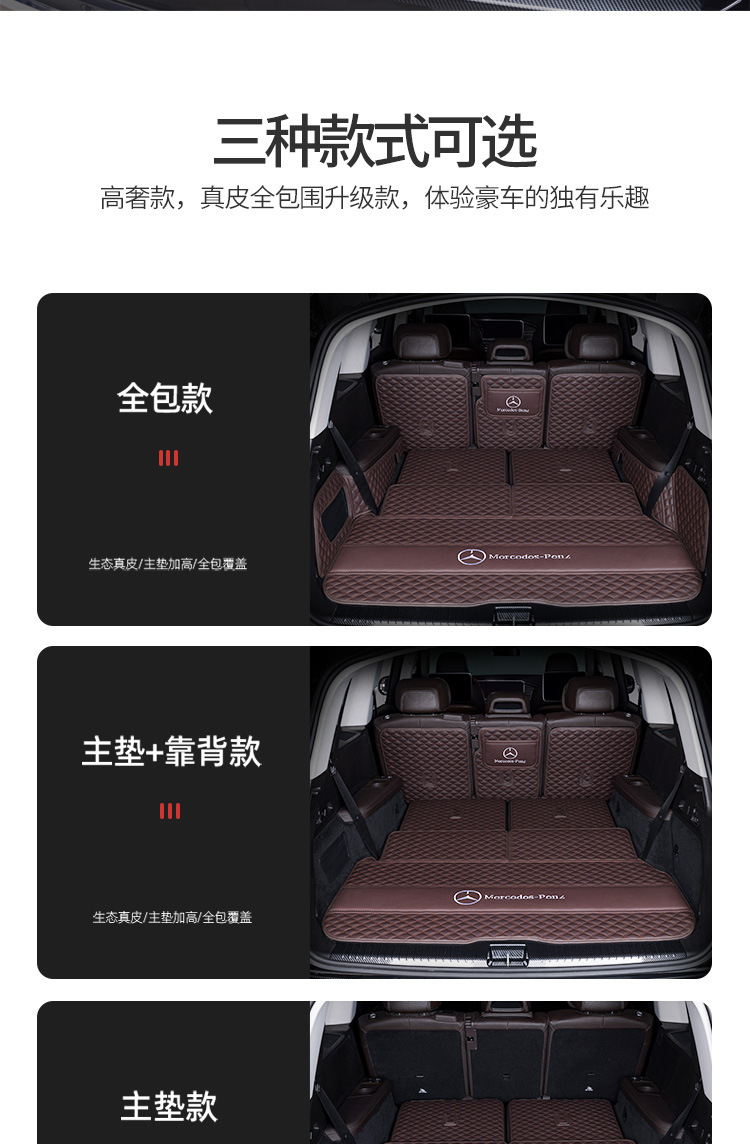 Applicable to Mercedes-Benz GLS 450/400/350d 08-2024 GL320/500 trunk mat trunk mat