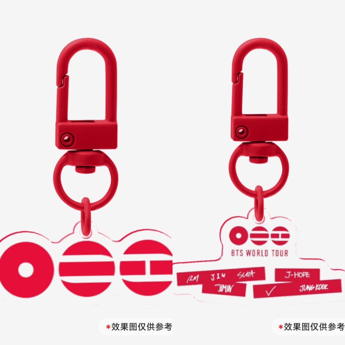 防弹专辑ARIRAN 单扣亚克力钥匙扣 防弹少年团金泰亨 周边