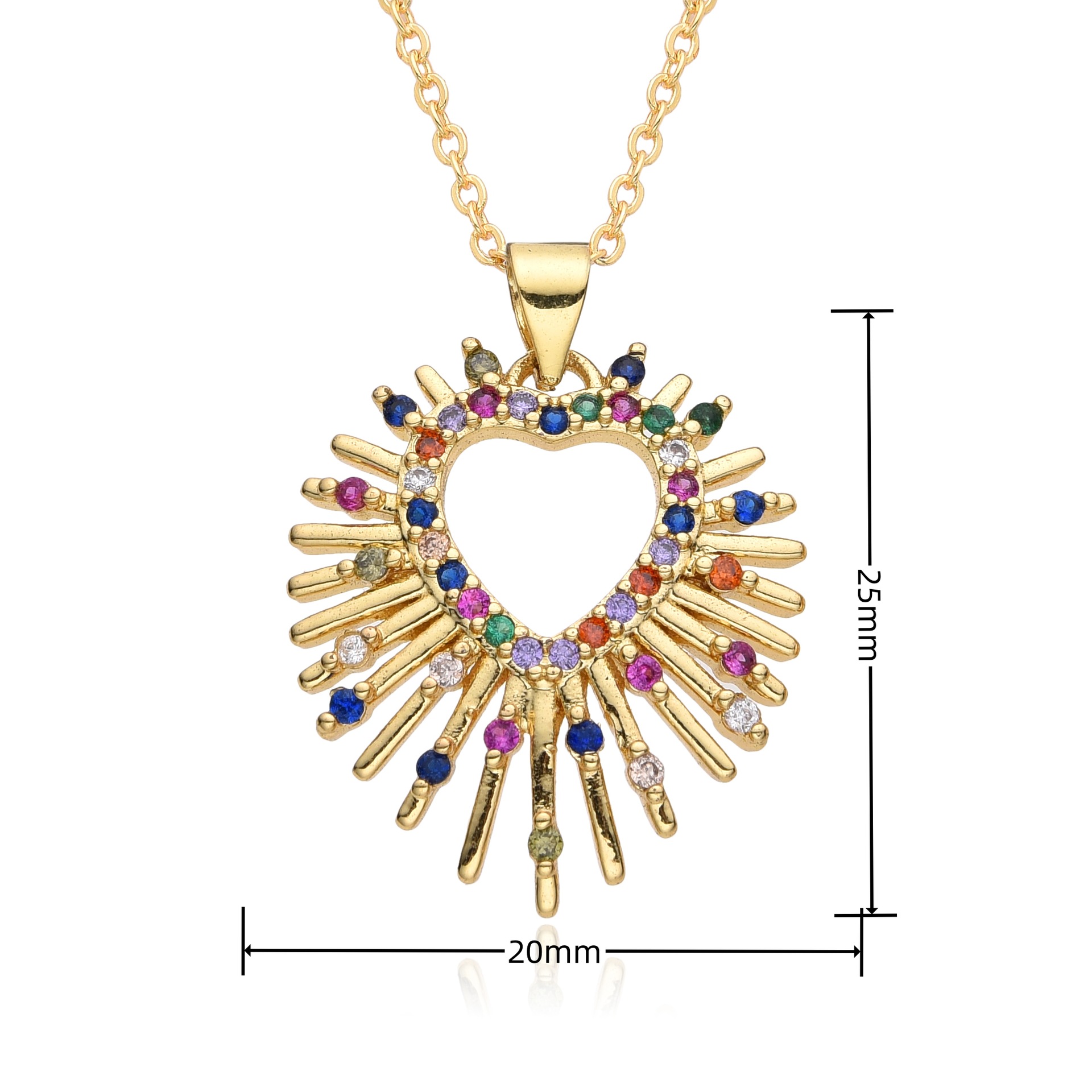 15g Weight Zircon Inlay Material Pendant Necklace Classification cable chain Chain Type 1 Piece Quantity Holiday, Daily Occasion Copper Material Mother'S Day Festival Letter, Heart Shape Pattern Women's Gender Inlay Design Casual, MAMA, Simple Style Style Copper Casual MAMA Simple Style Letter Heart Shape Inlay Zircon Pendant Necklace 9