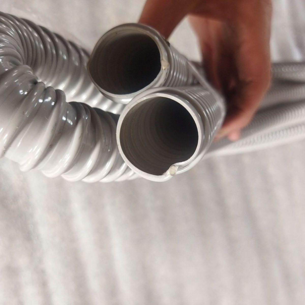 PVC洗衣进排水软管 非标PVC波纹软管,干衣排风软管  水槽下水管