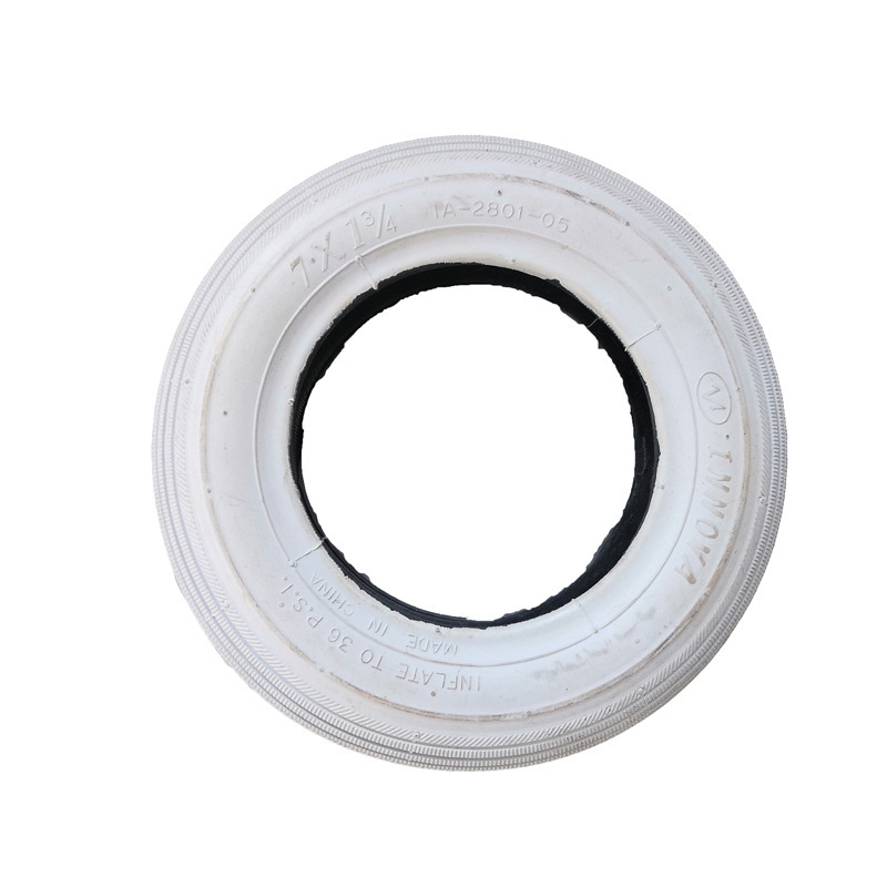Tire Thickeneded Inner Tube Outer Tube Electric Wheelchair Car Spare Parts Inflatable Tire Front Small Wheel Inner and Outer Tube