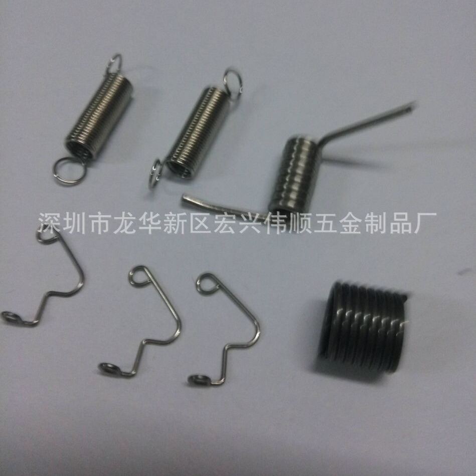 光明供应大线径弹簧 异形弹簧钢丝固定卡簧 新款弹簧卡扣