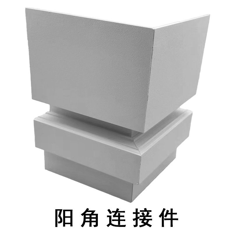 免吊顶客厅石膏线型灯明装一体化双眼皮铝合金顶角线性灯槽LED灯|undefined