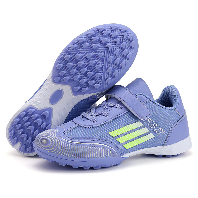 Zapatos de Fútbol con Tacos para Niños de TPU Ligeros y Flexibles para Césped Natural y Artificial
