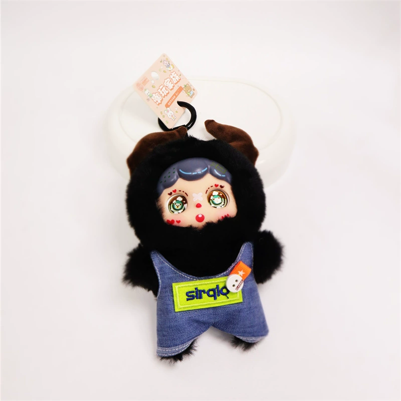 Cute plastic face plastic, doll, plush creative pendant, toy