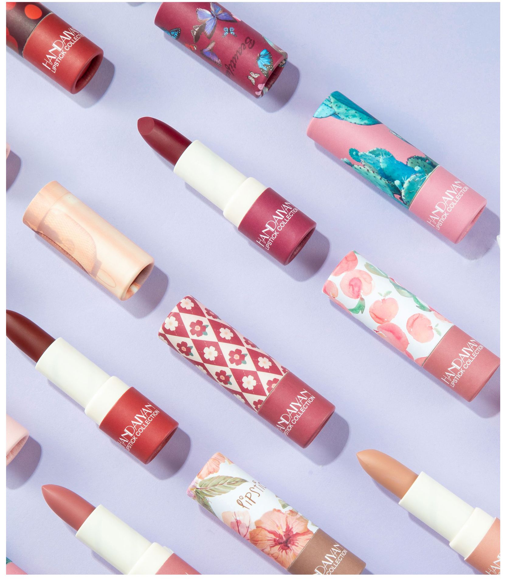 Fashionable And Portable Moisturizing Matte Velvet Non-flaking Lipstick display picture 3