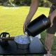 Kule Outdoor Camping Large Capacity Ice Bucket 304 Stainless Steel Double Layer Thermos Cup Portable Kettle Refrigerator