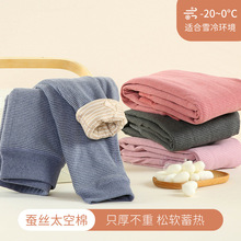 儿童加厚保暖裤男童三层加肥加大棉裤一条过冬校服神器女童秋冬季
