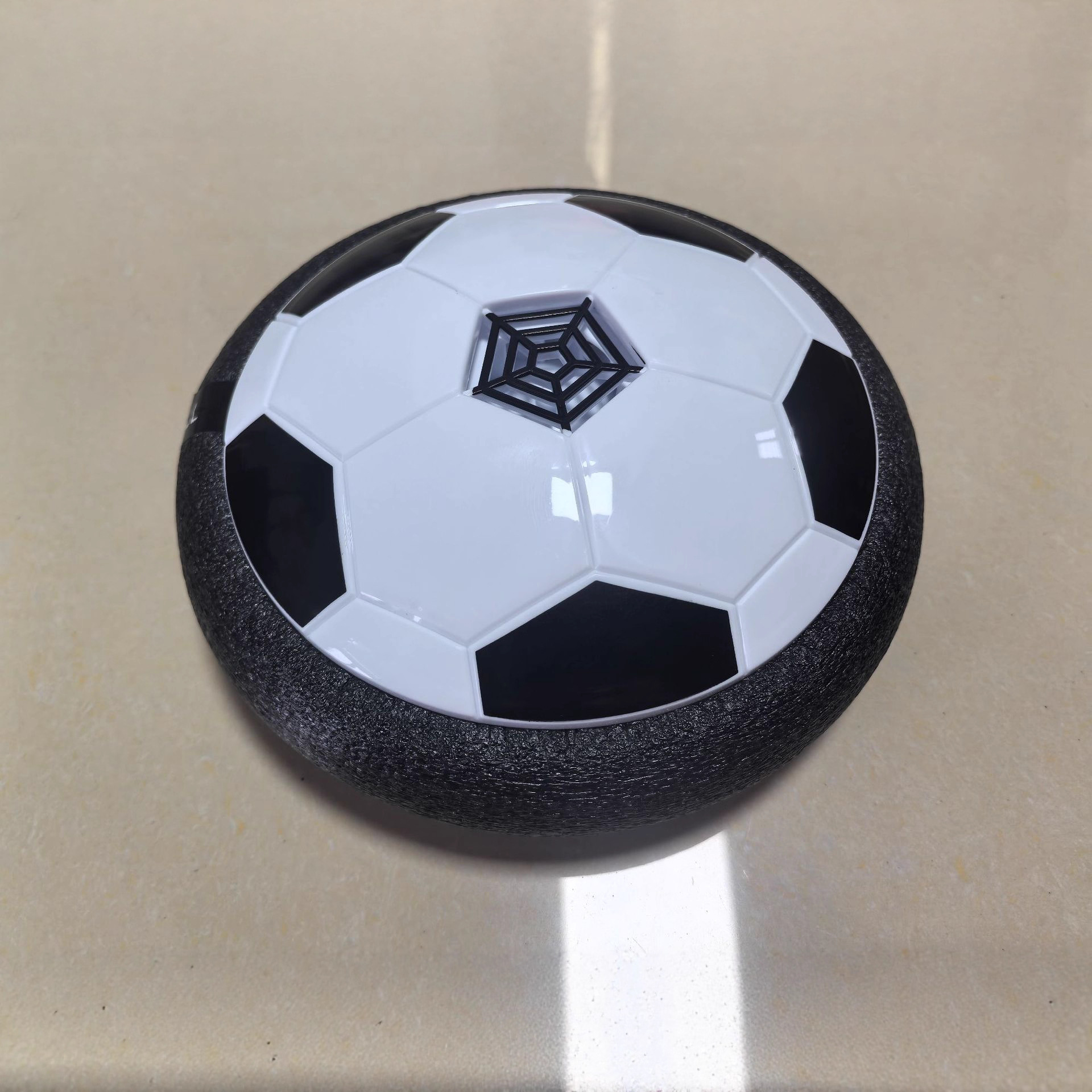 Juguetes infantiles de fútbol flotante transfronterizos de tenis de mesa con luces y música interactiva eléctrica para padres e hijos juguetes deportivos de ocio