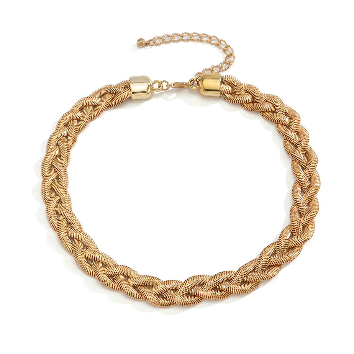 Wholesale Jewelry Simple Style Classic Style Solid Color Iron Chain Necklace display picture 3