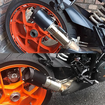 Duke Titanium Alloy Ar — Exhaust pipe