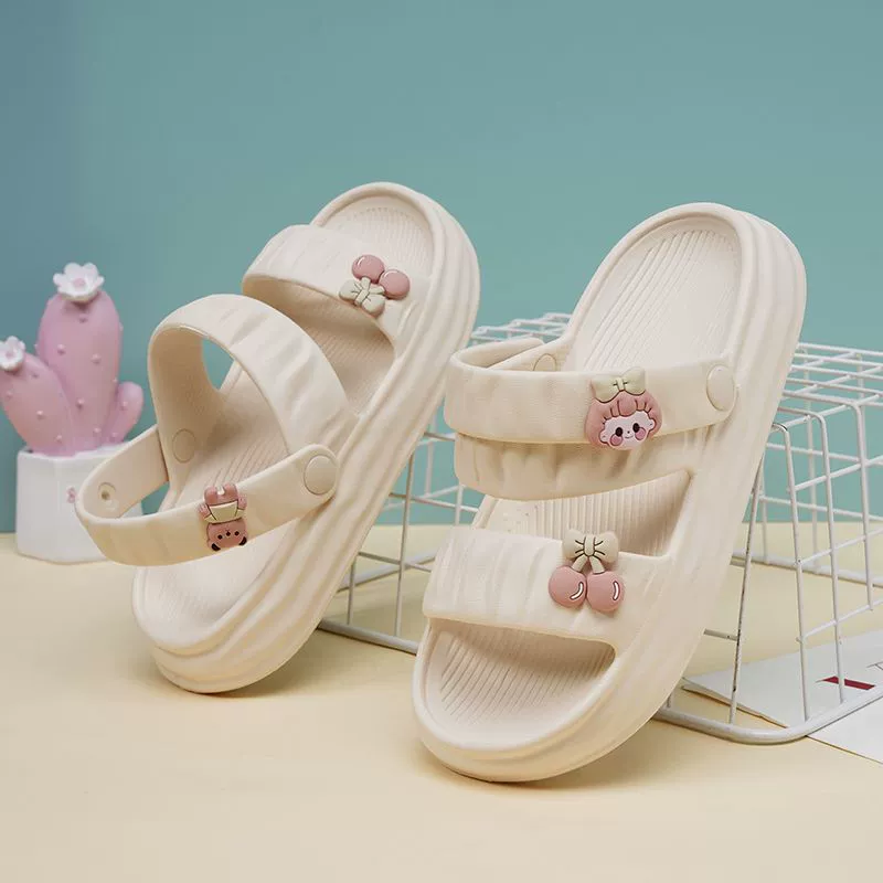 Детские тапочки на открытом воздухе Летние новые женские тапочки Открытый пляжные спортивные сандалии