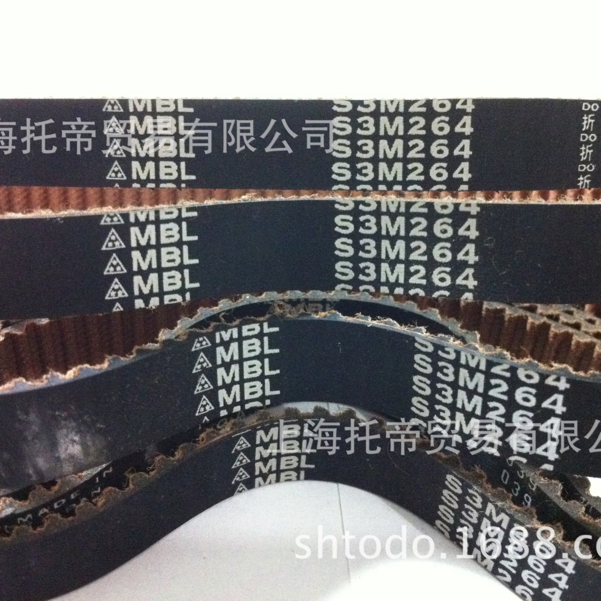 原装日本三星MBL橡胶同步带 S3M S5M三角皮带