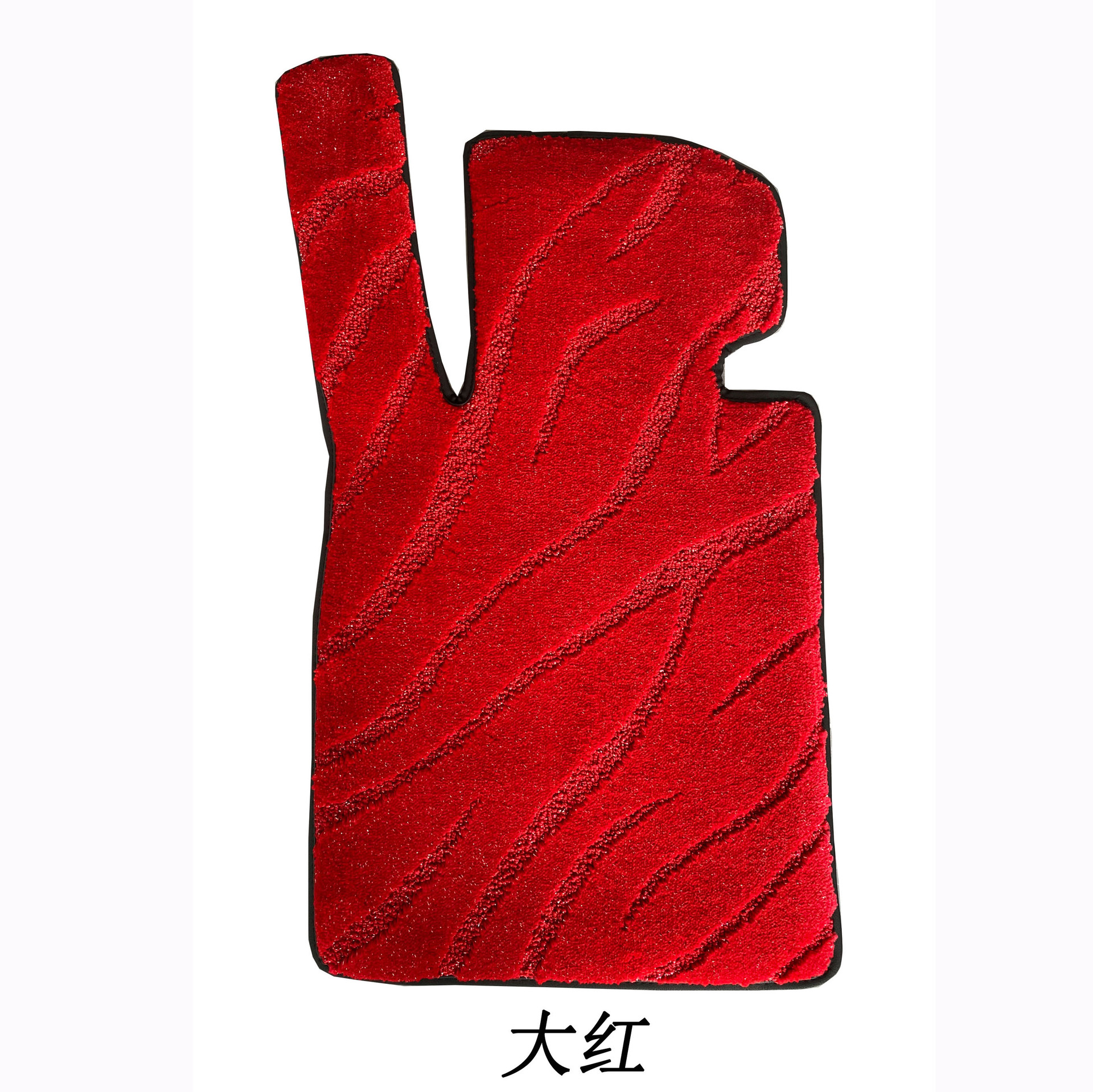 Manufacturer Supplies Galaxy Blanket Jacquard Upper Layer Floor Mats, Car Rear Seat Mats, Wave Pattern Car Roll Mats for Automotive Use