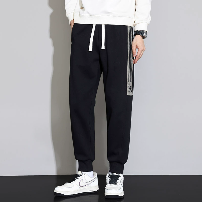 Autumn trousers for leisure, plus size