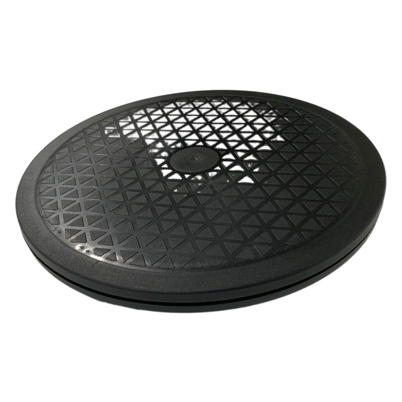 25cm360-degree diámetro giratorio de plástico plano placa giratoria de TV mesa giratoria placa de material hecho a mano