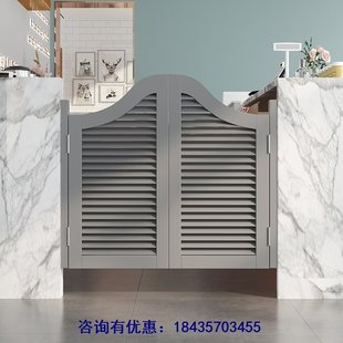 半腰门栅栏门走廊半截小门厨房隔断门门实木庭院洗手间门室内-阿里巴巴