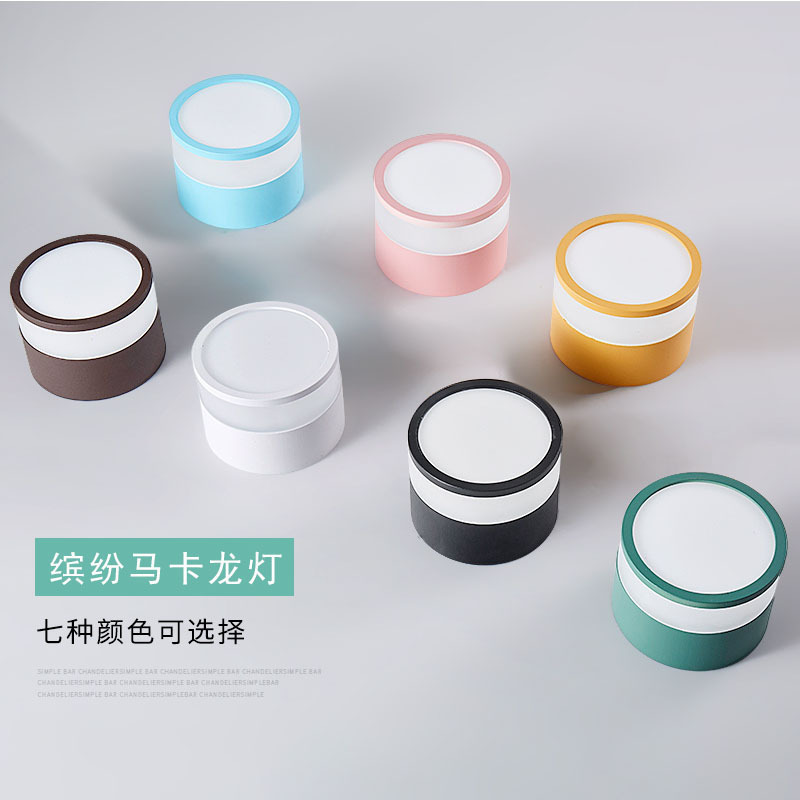 Open-mounted downlight without opening led round small ceiling without main lamp living room bedroom porch corridor ceiling lamp
