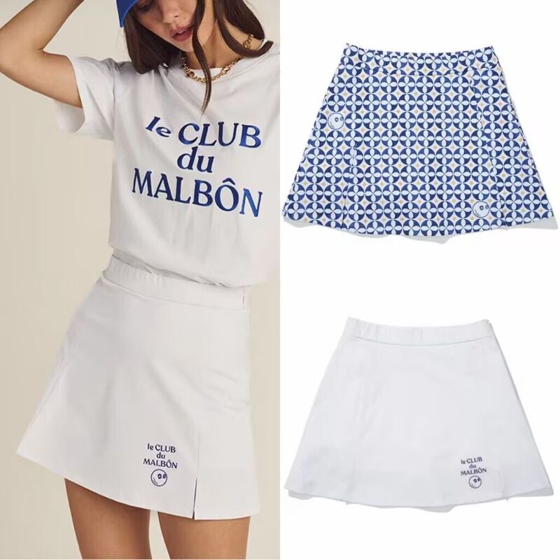 Golf Women's Short Skirt Pants 25 New Summer Women's Korean Style Slim and Versatile Slim Fashion Sports Skirt