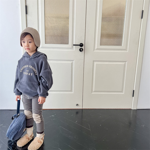  new children's clothing autumn and winter Korean style velvet warm winter clothing children's leggings girls' pants 122707