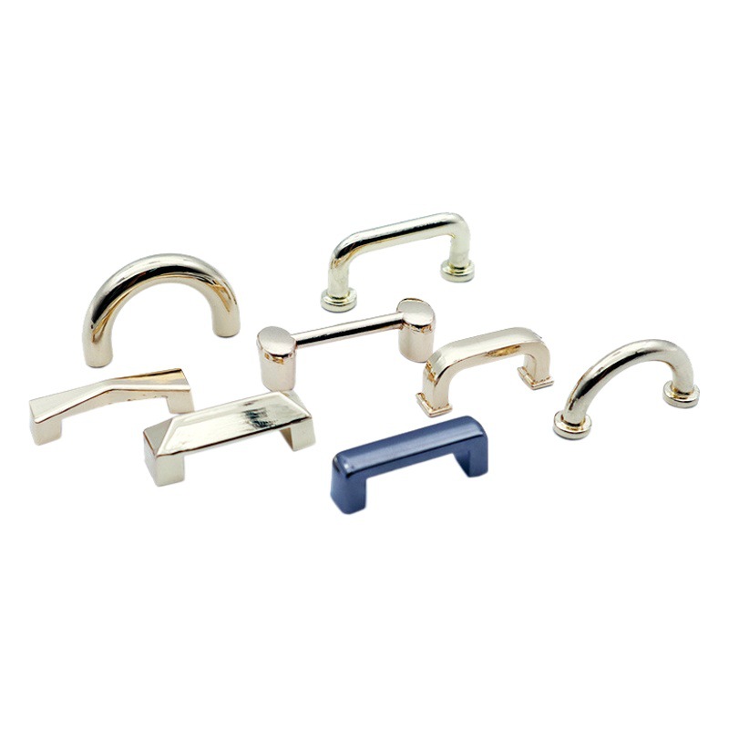 Suministro directo de fábrica accesorios de hardware de equipaje puente de arco caja de regalo puente de arco hebilla decorativa puente de arco base de la manija