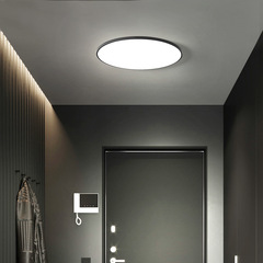 Round LED tri-proof light for living room, bedroom, modern minimalist, bathroom, corridor, bathroom, moisture-proof induction ceiling light