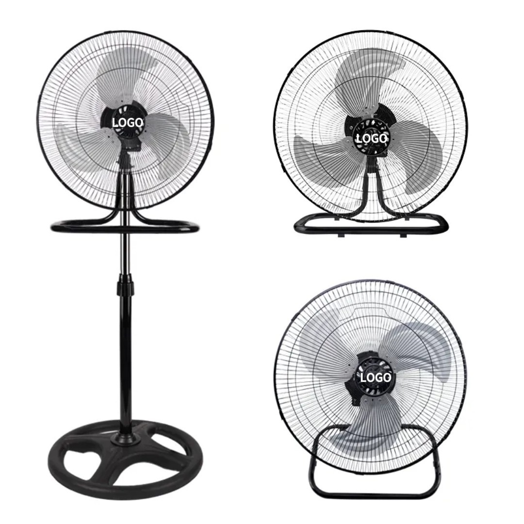 10 "3 en 1 ventilador eléctrico ventilador industrial doméstico niños 10 pulgadas ventilador de piso 12" ventilador de pie exportación de comercio exterior