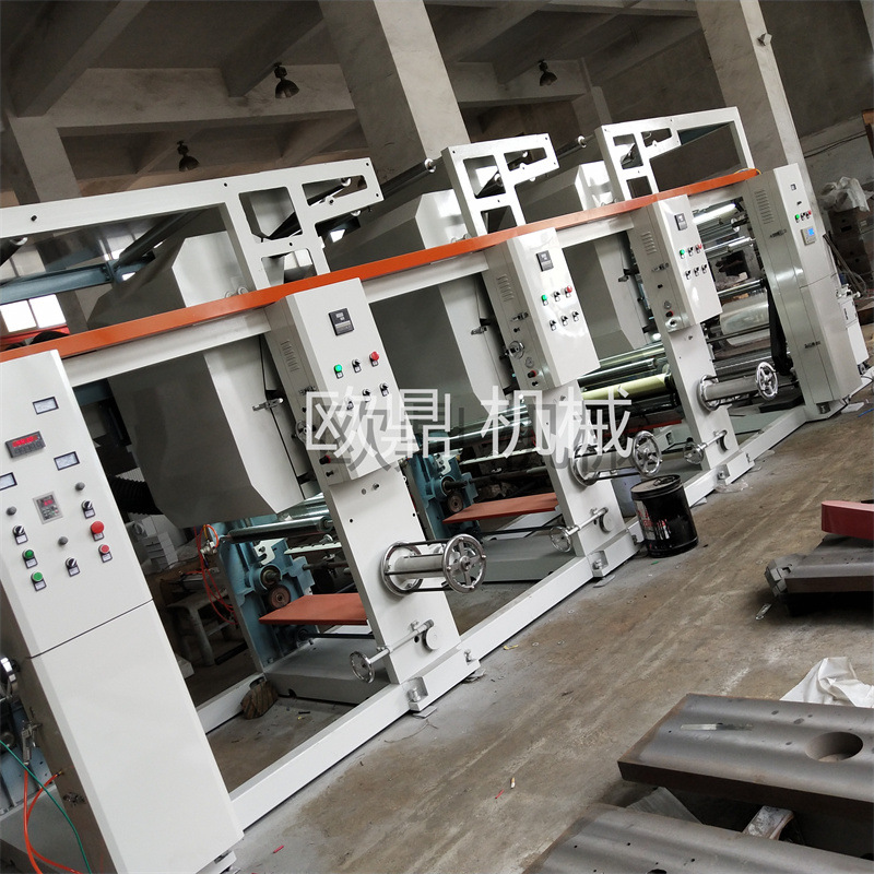 印刷保护膜机台 型材铝板铝片保护膜印刷机 PET彩色膜印刷设备