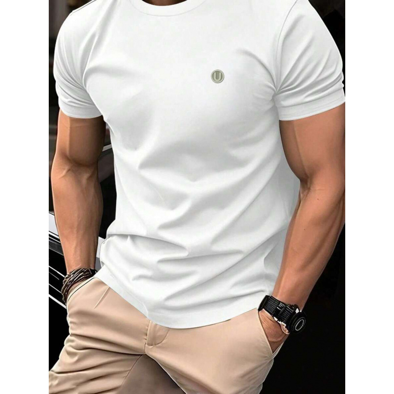 M 61862 Seersucker Slim Short Sleeve T-Shirt M 61862 Seersucker Slim Short Sleeve T-Shirt