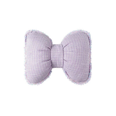 Waist support – Chanel-Style Car Cushion - lace-small-fragrant-waistrest-purple